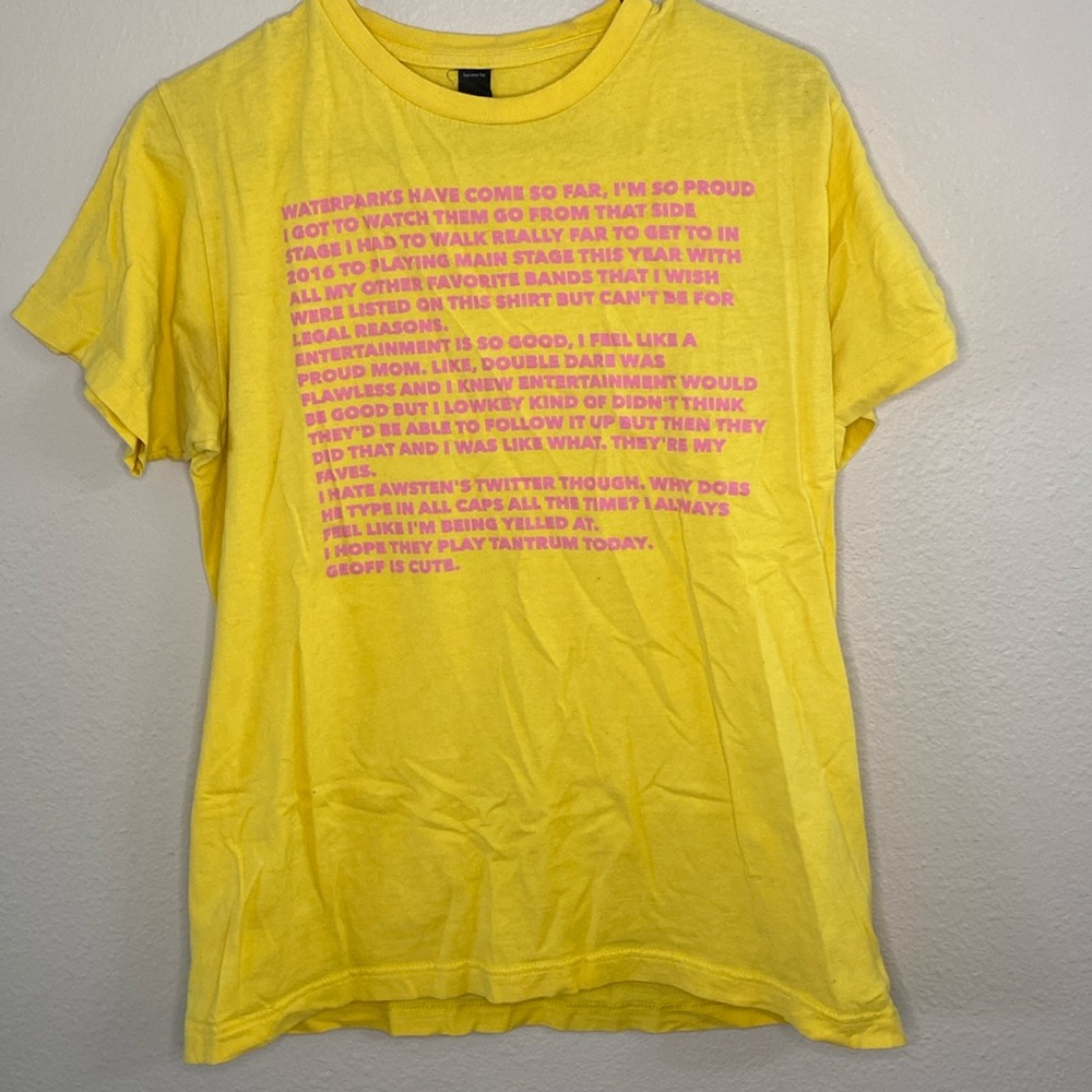 Waterparks Twitter Shirt